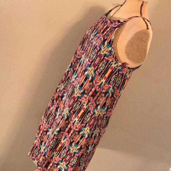 New Recruit Maternity Bright Print Sundress - Size Small - Picture 7 of 11